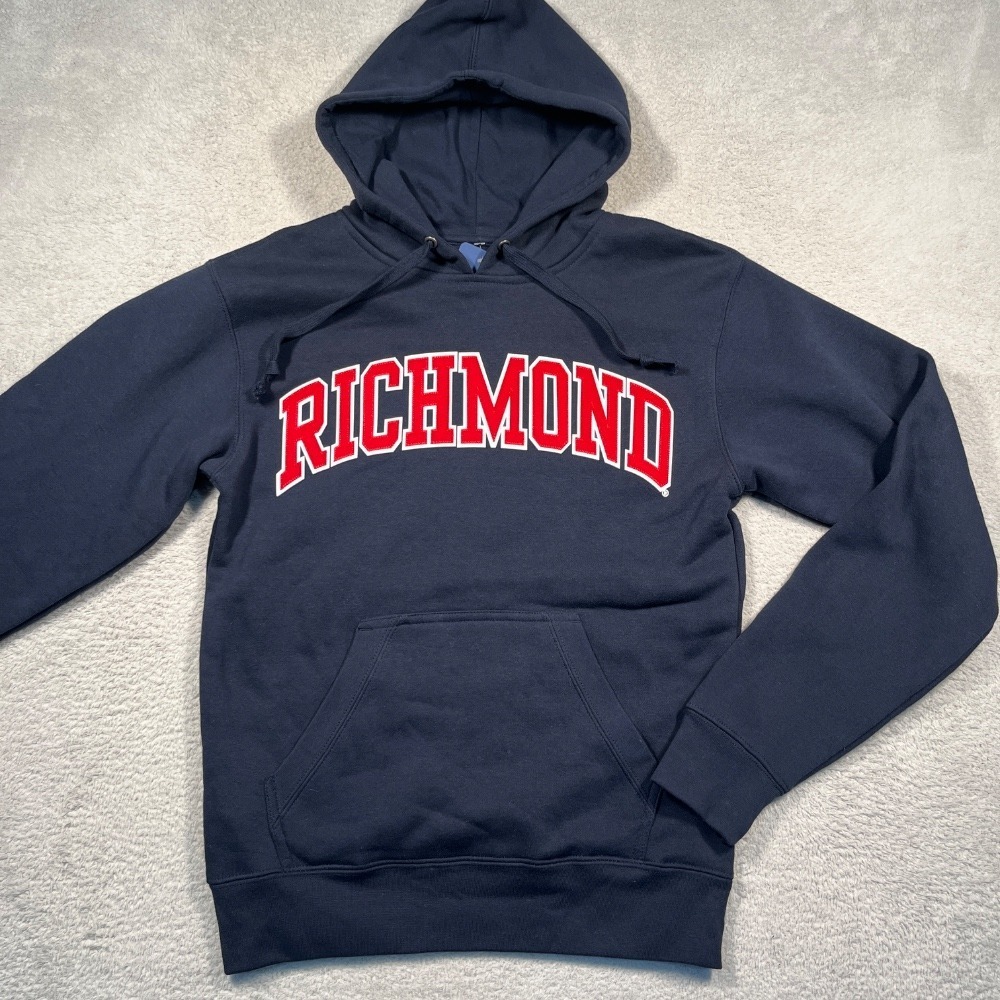 Gear For Sports University of Richmond Stitched Hoodie Sweatshirt Navy XS NWT